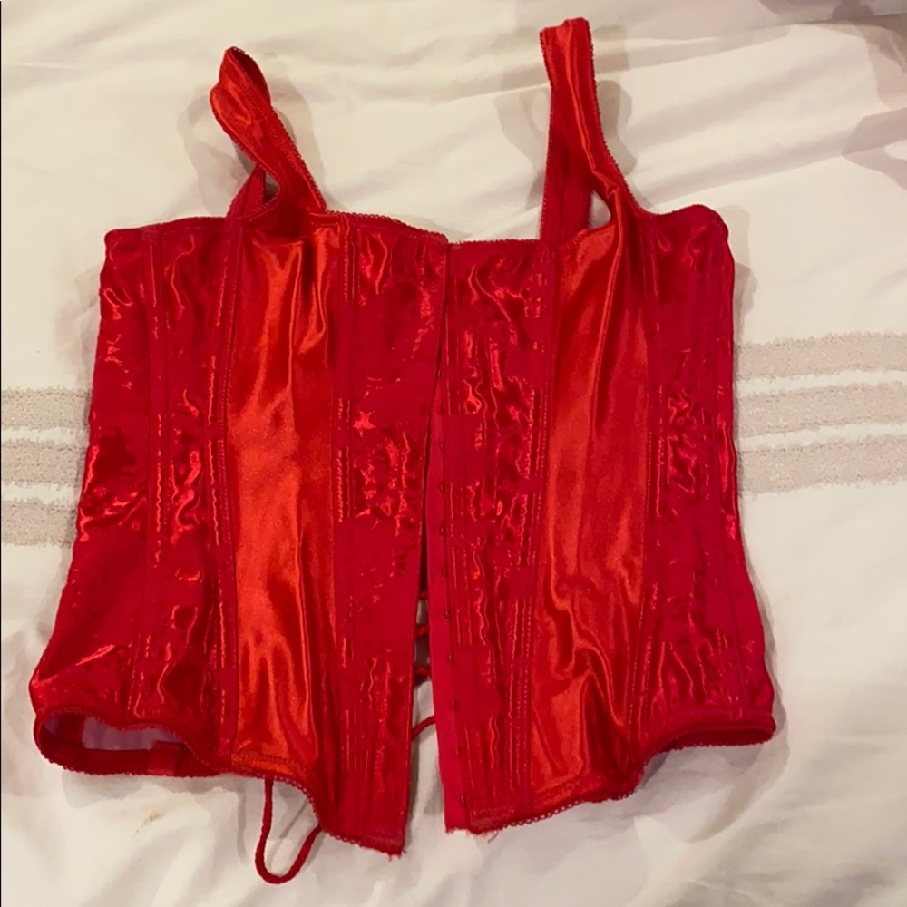 Red corset
